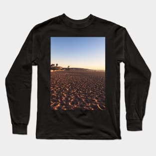 Dusk at Hermosa Beach, California Long Sleeve T-Shirt